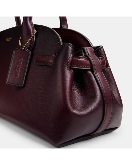 COACH Purple Empire 34 Tote Bag