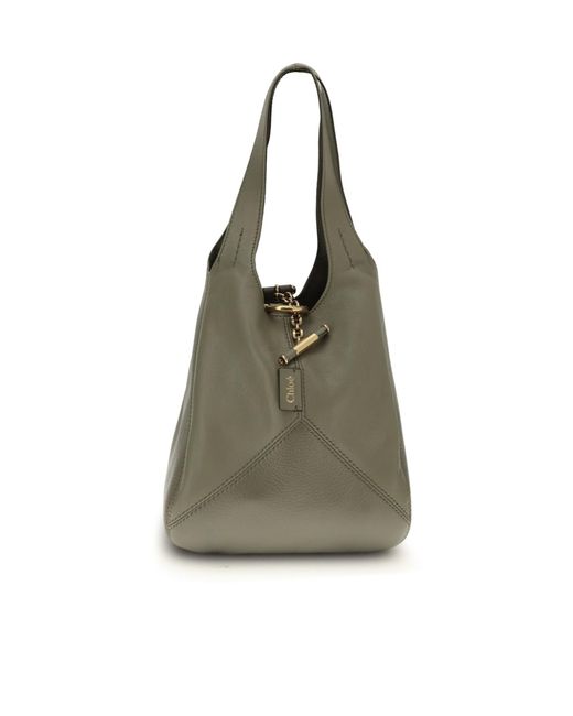 Chloé Natural Chloé Balloon Small Tote Bag