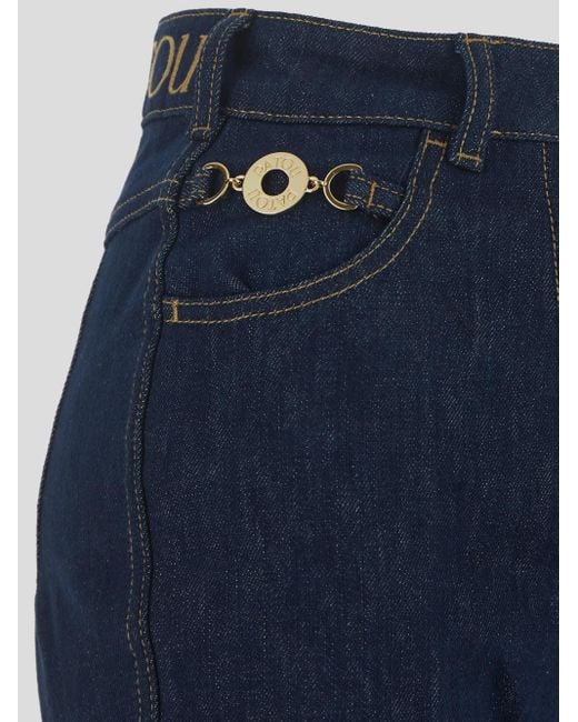 Patou Blue Flared Jeans