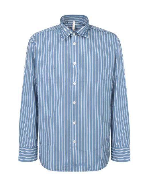 sunflower Blue Striped Shirt for men