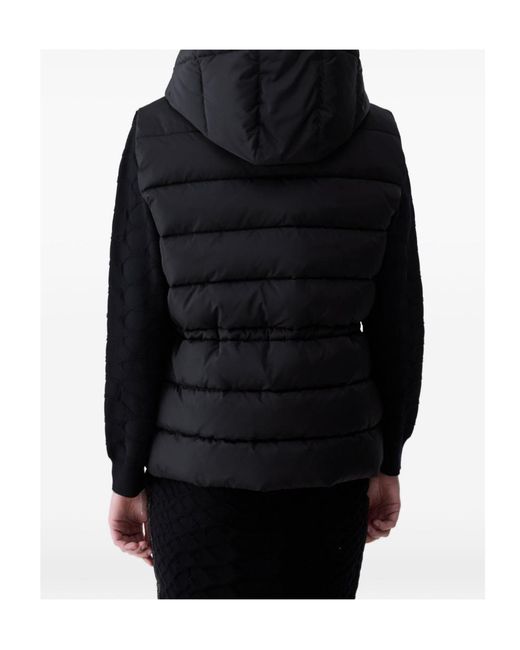 Liu Jo Blue Short Padded Nylon Jacket