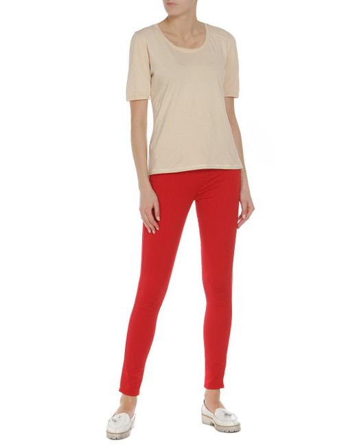 Moschino Red Slim Jeans