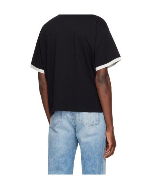 Versace Black Medusa Coin Printed T-Shirt for men