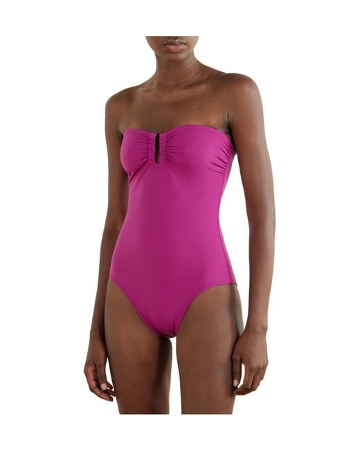 Ulla Johnson Pink Solid Color Swimsuit