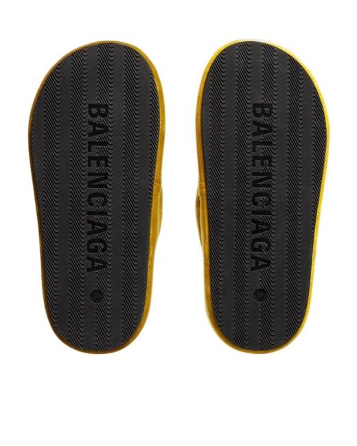Balenciaga Yellow Jet Lag Thongs