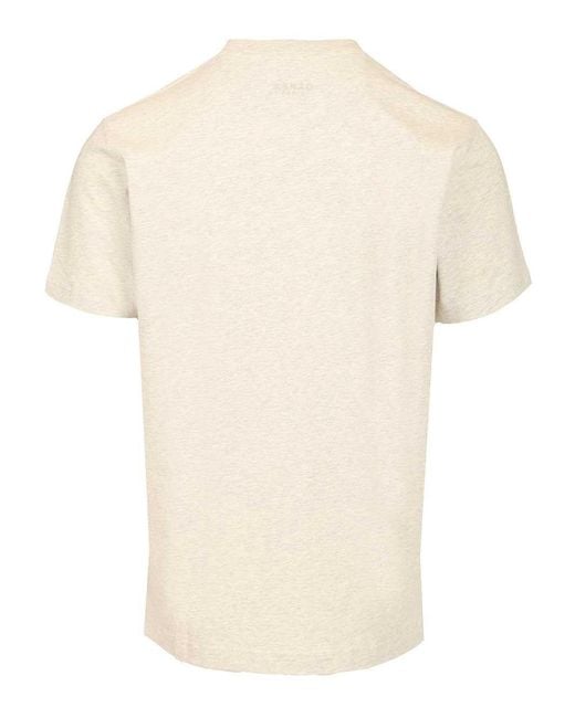 KENZO White Wild Tiger Embroidered T-Shirt for men