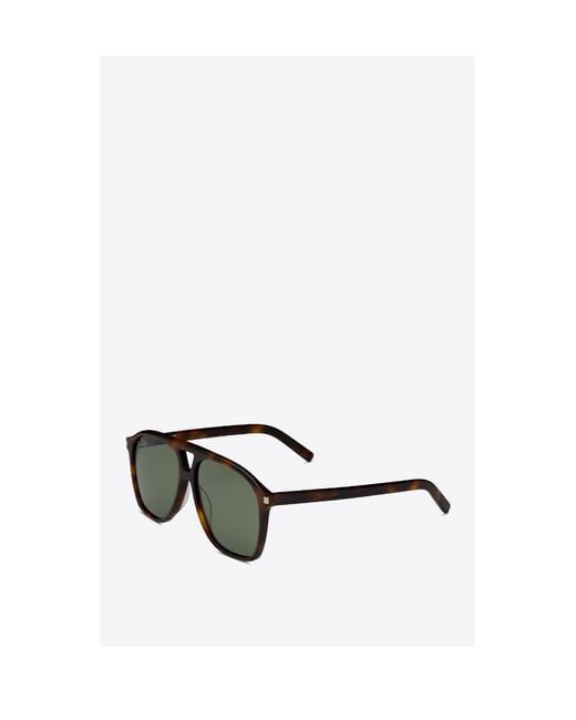 Saint Laurent Multicolor Eyewear Aviator Sunglasses for men