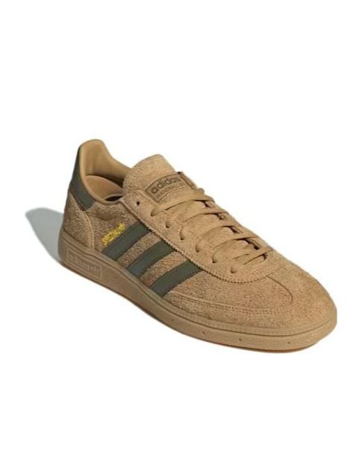 Adidas Originals Brown Handball Spezial Sneakers for men