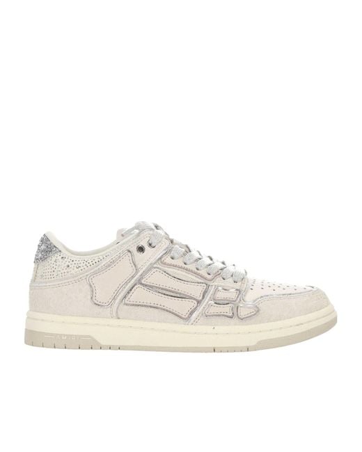 Amiri White "Skel" Sneaker