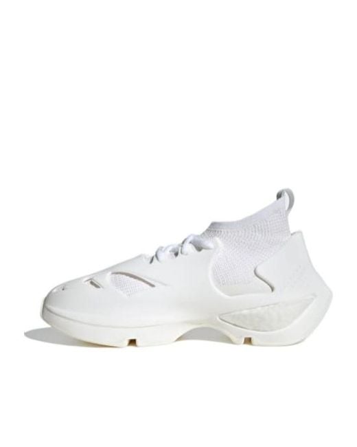 Adidas By Stella McCartney White Sportswear Lace-Up Sneakers for men