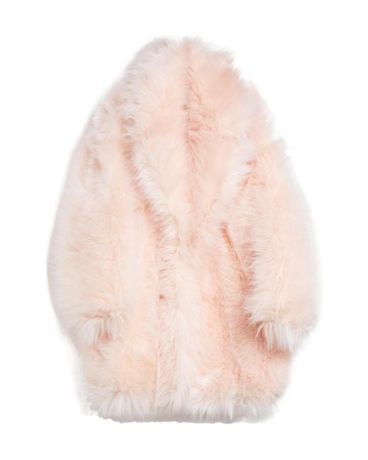 Sportmax Pink Large-Profile Coat
