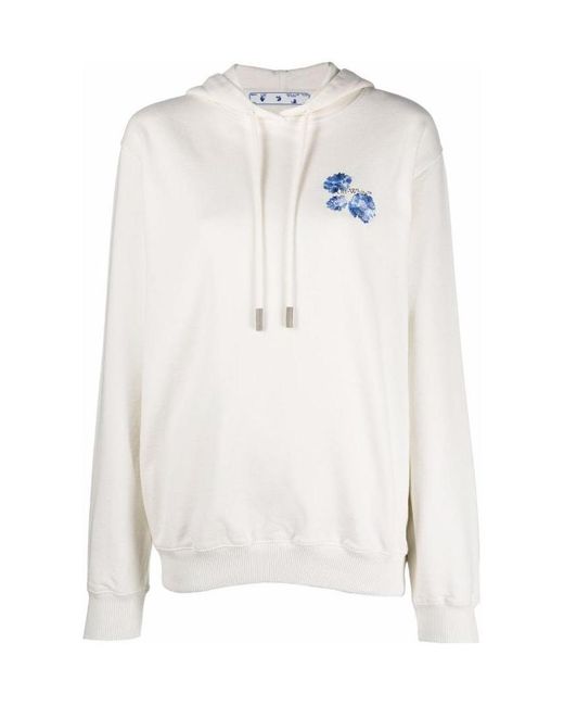 Off-White c/o Virgil Abloh White Arrows Print Hoodie