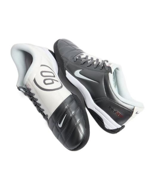 Nike Gray Laceup Casual Shoes