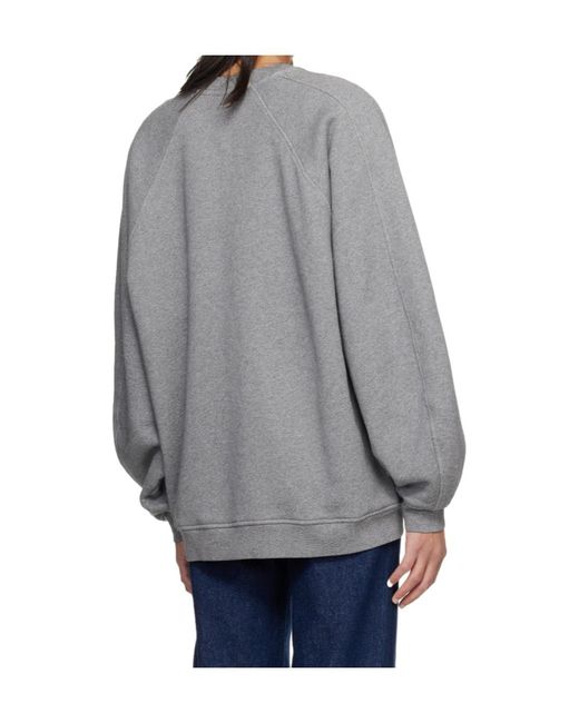 Agolde Gray Valma Sweatshirt