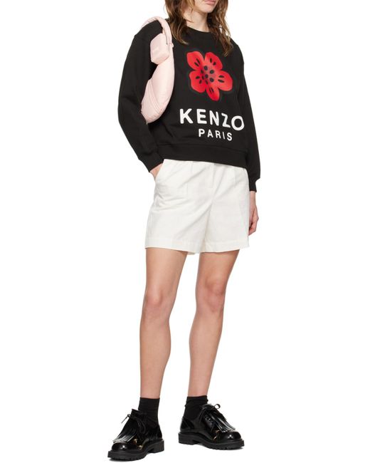 KENZO Black Boke Flower Classic Sweatshirt