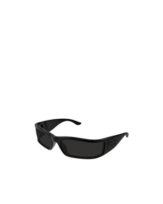 Balenciaga Black Eyewear Sunset Rectangle Sunglasses for men