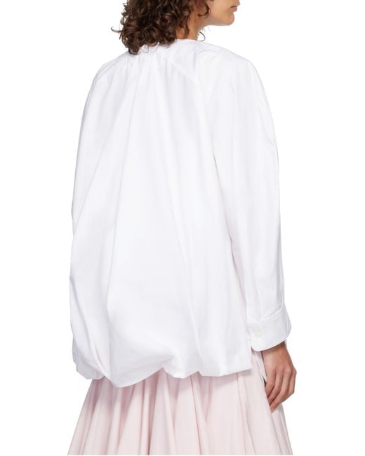 Jacquemus White The Pittore Long-Sleeve Shirt