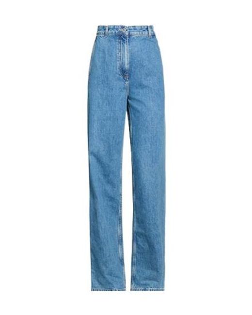 Burberry Blue Straight-Leg Jeans