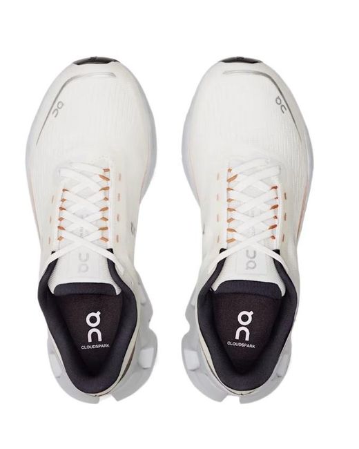 On Shoes White Round Toe Low-Top Casual Shoes
