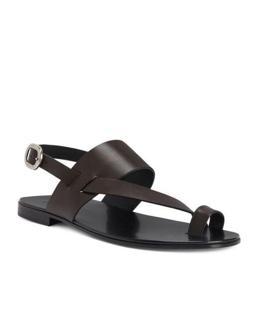 Giuseppe Zanotti Black Hezra Thong Sandals for men