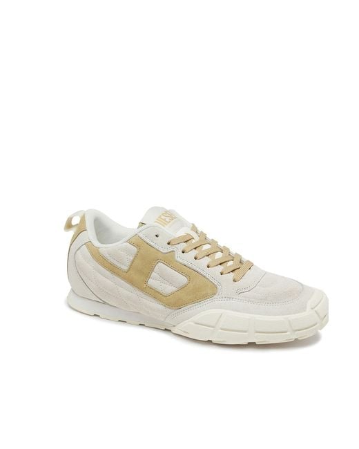DIESEL White S-Pagodha Low Sneakers