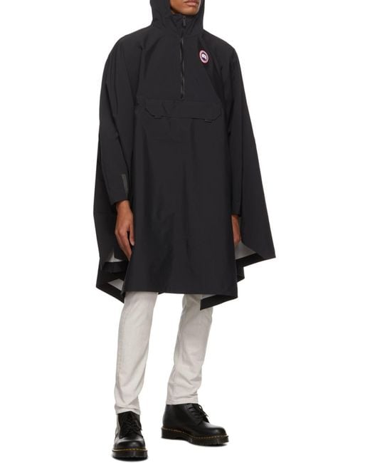 Canada Goose Black Field Cloak for men