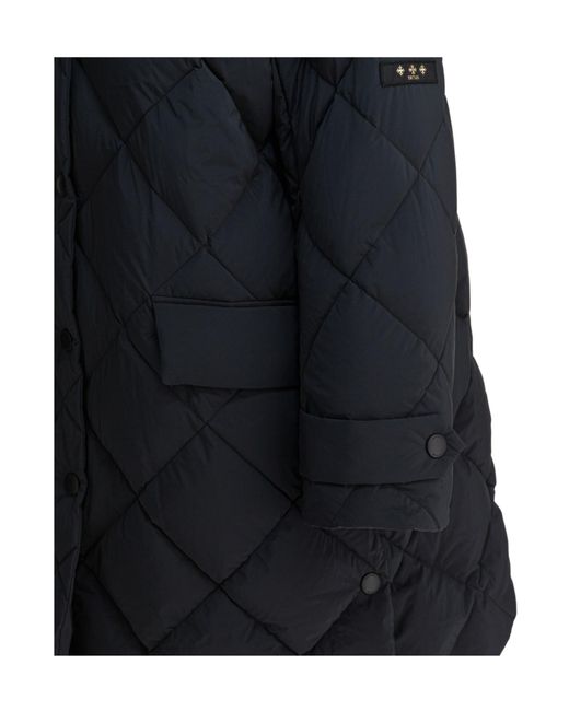 Tatras Blue Quilted Hooded Jacket
