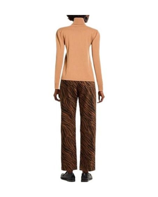 Max Mara Pink Solid Knit Sweater
