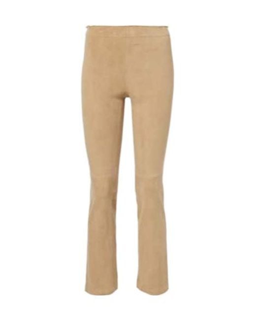Stouls Natural Jp Twenty Flared Suede Leggings