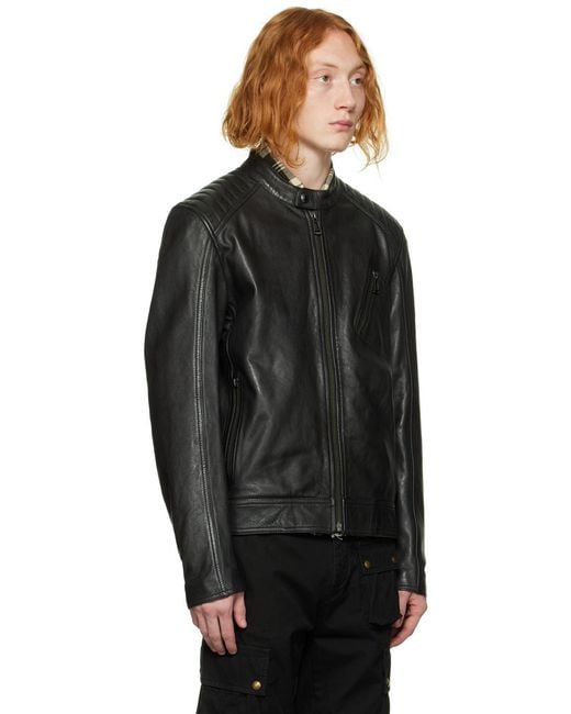 Belstaff Black V Racer 2.0 Biker Jacket for men