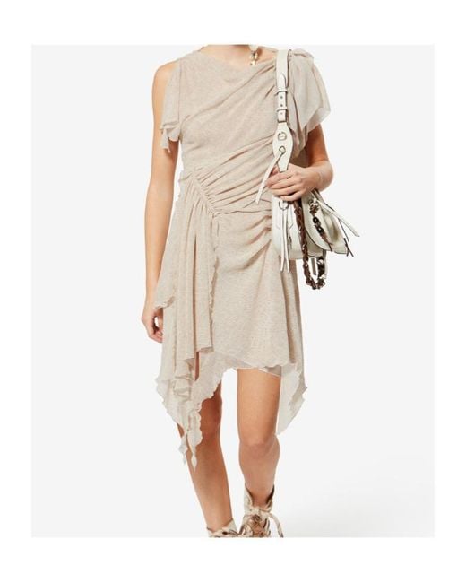 Isabel Marant Natural Trysha Mini Dress
