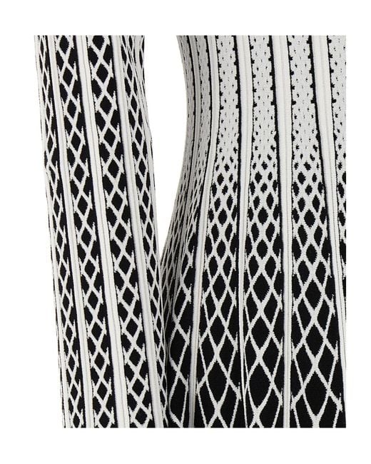 Antonino Valenti Gray Long-Sleeved Dress