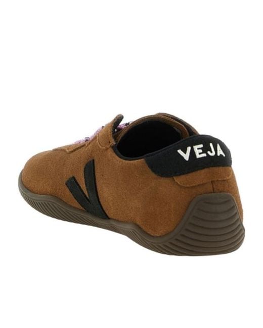 Veja Brown Jitsu Low-Top Sneakers