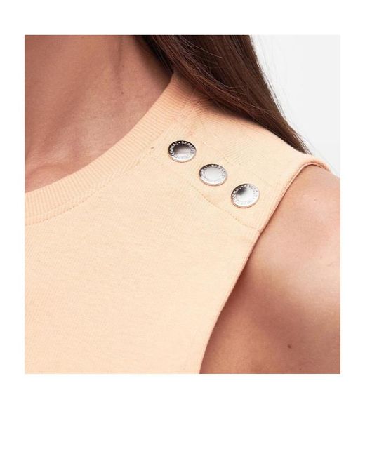 Barbour Natural Sleeveless Dress