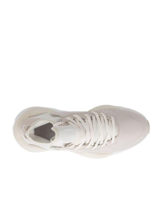 Y-3 Natural Kaiwa Low-Top Sneakers for men