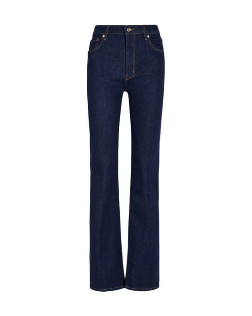 FRAME Blue The Reboot Boot-Leg Jeans
