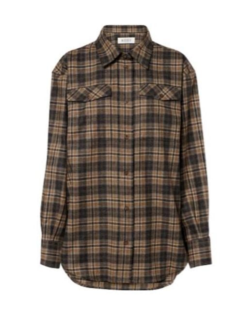 Rohe Multicolor Checked Wool-Blend Overshirt