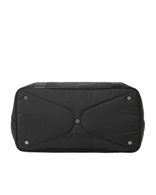 Loro Piana Black Medium Wind Duffle Bag for men