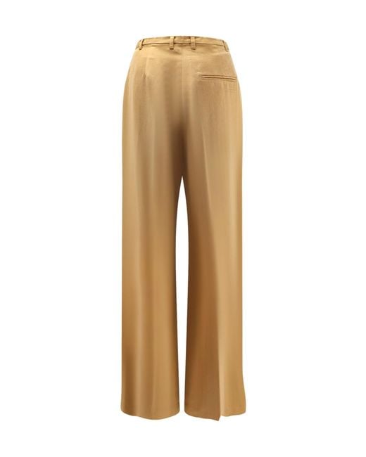 Alysi Natural Wide-Leg Pants
