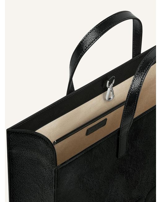 Courreges Black Naplack Tote Bag for men