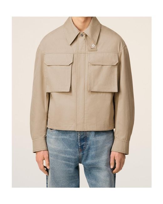 AMI Natural Worker Jacket for men
