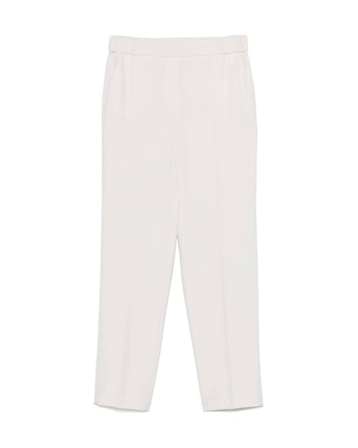 Antonelli White Relaxed Fit Pants