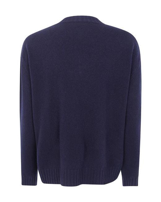 Fabiana Filippi Blue V-Neck Sweater