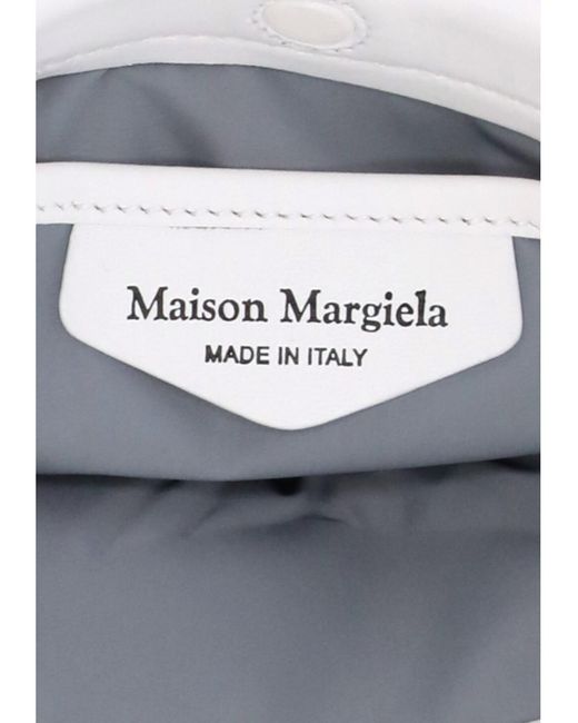 Maison Margiela Gray Glam Slam Carpet Quilted Mini Crossbody Bag