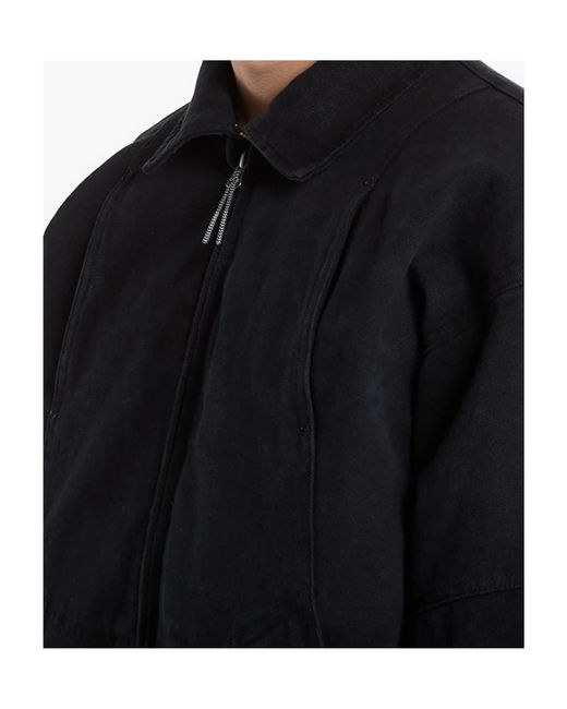 Roa Black Ash Zip Jacket for men