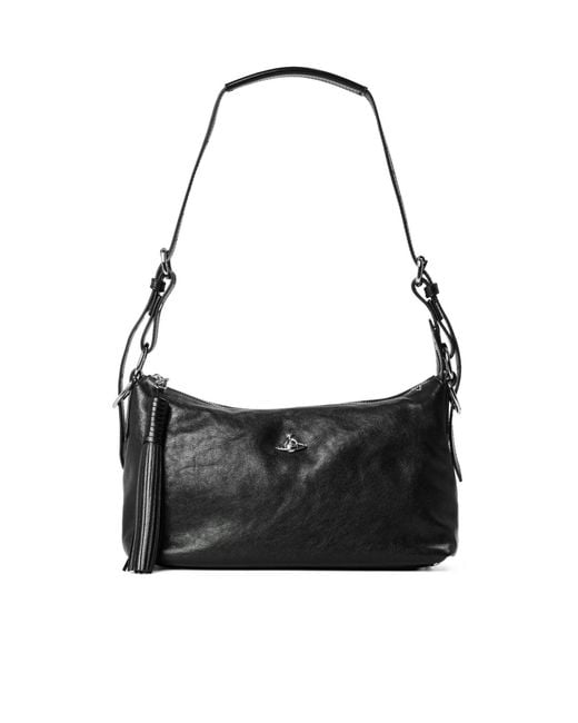 Vivienne Westwood Black Simple Clutch Bag