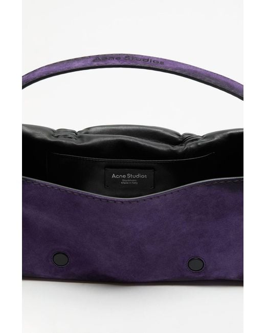Acne Blue Multipocket Shoulder Bag