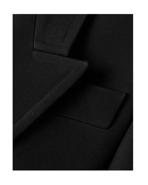 Khaite Black Beckett Single Breasted Jacket
