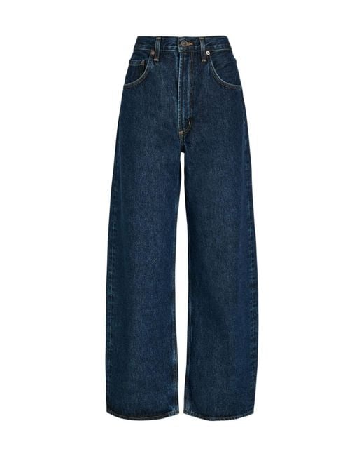 Agolde Blue Low Curve Denim Jeans