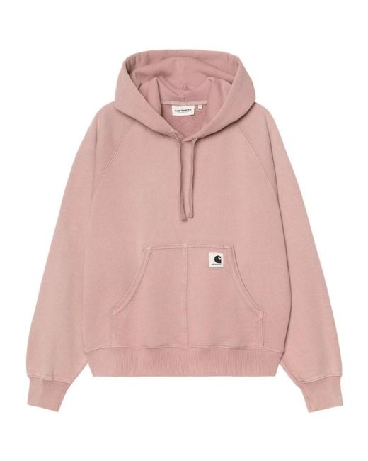 Carhartt Pink Hudson Drawstring Hoodie